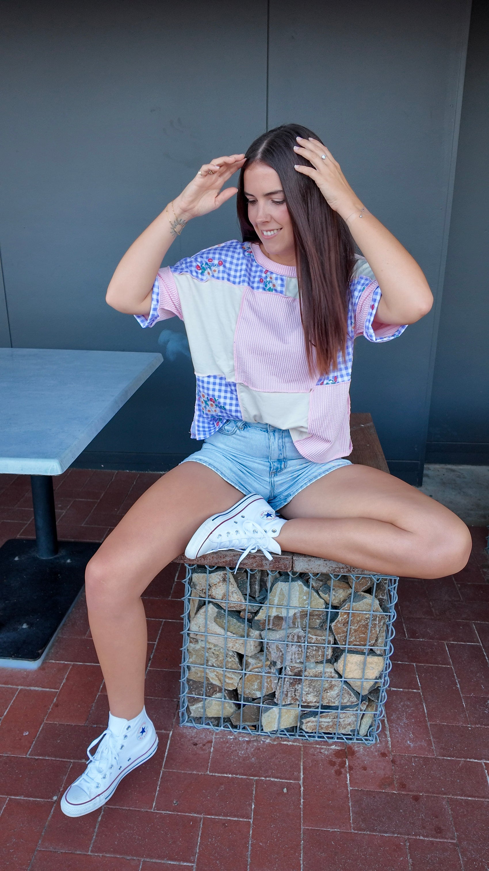 The Picnic Patchwork Top
