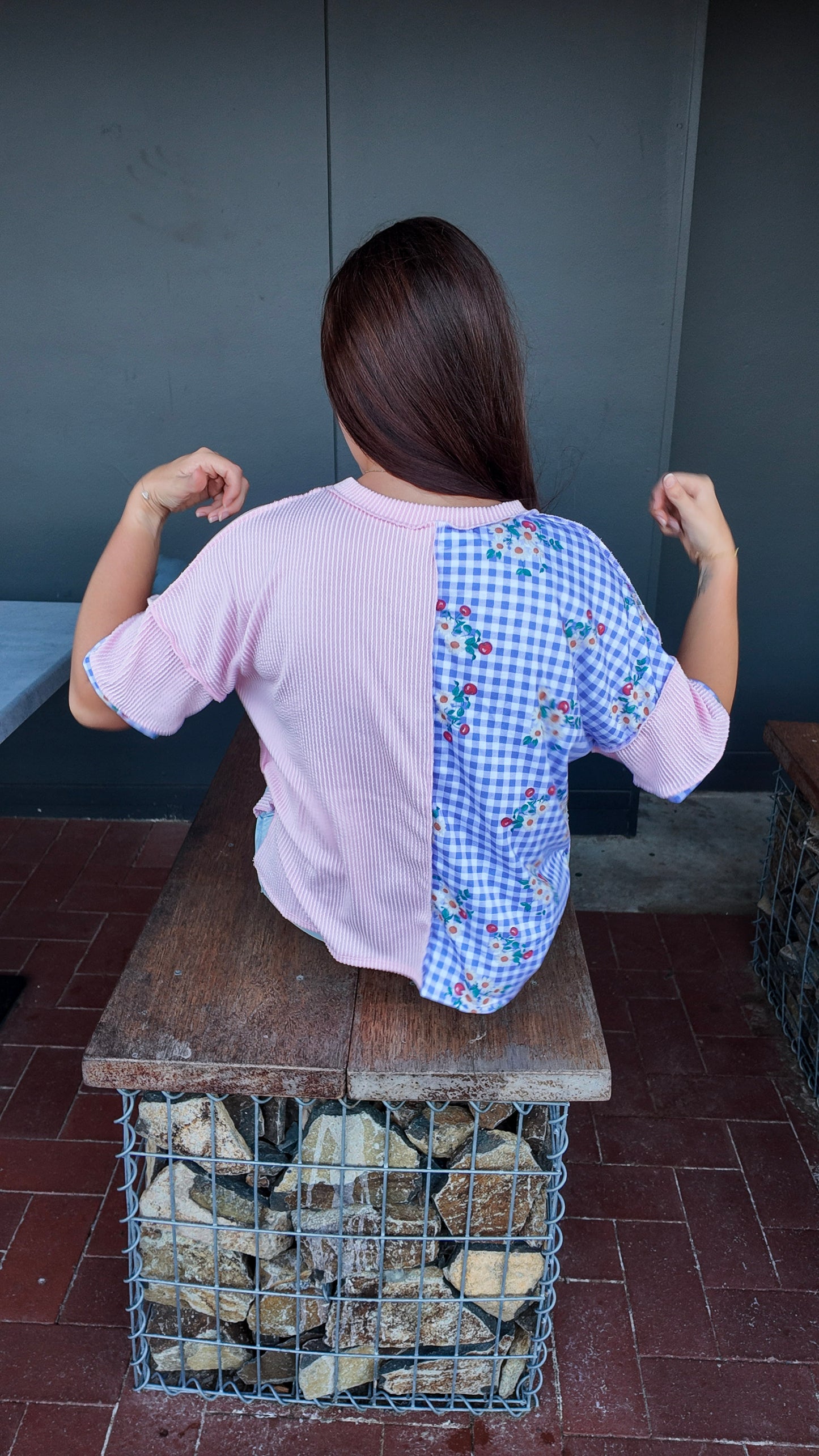 The Picnic Patchwork Top