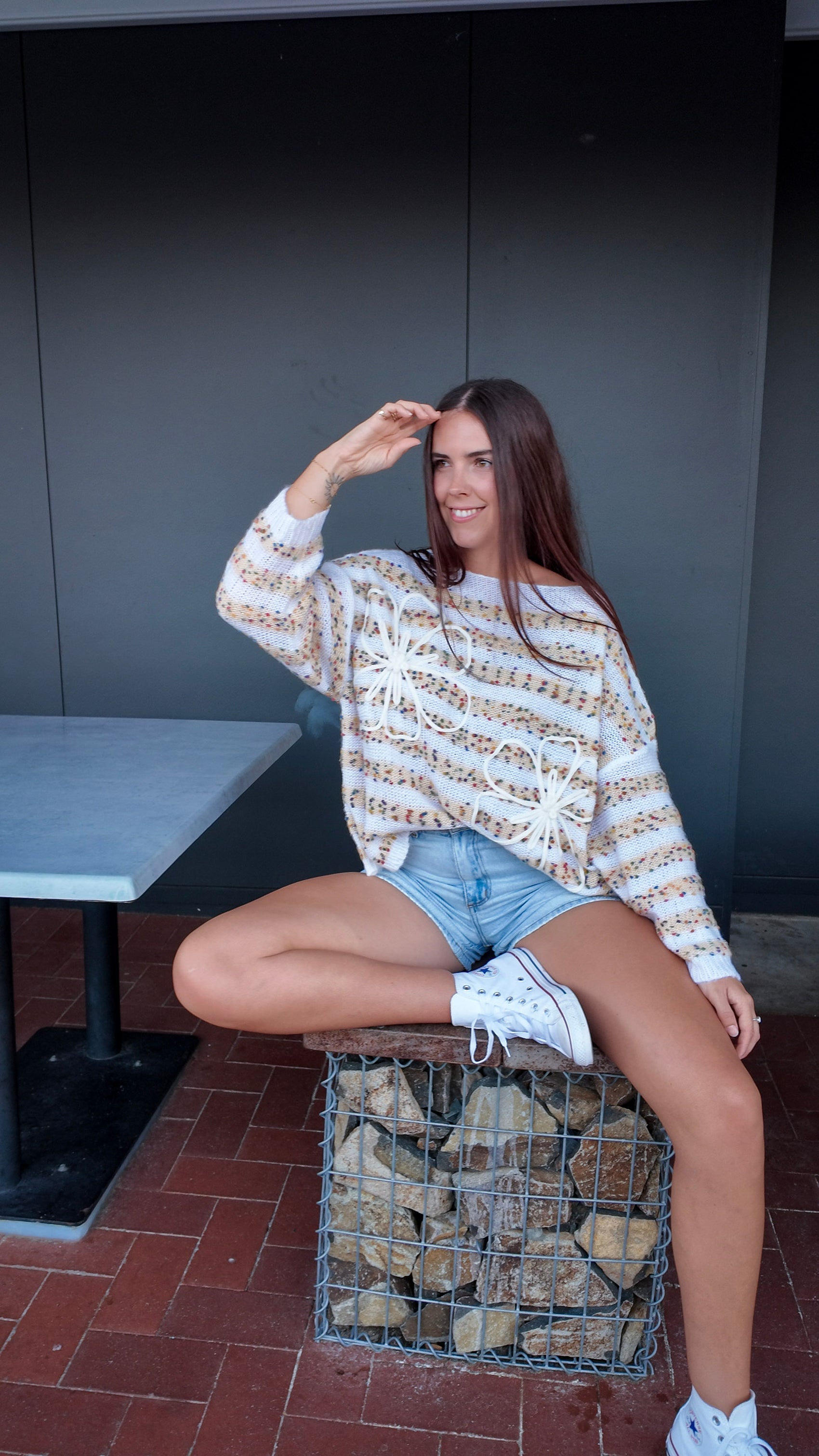 Confetti Bloom Sweater