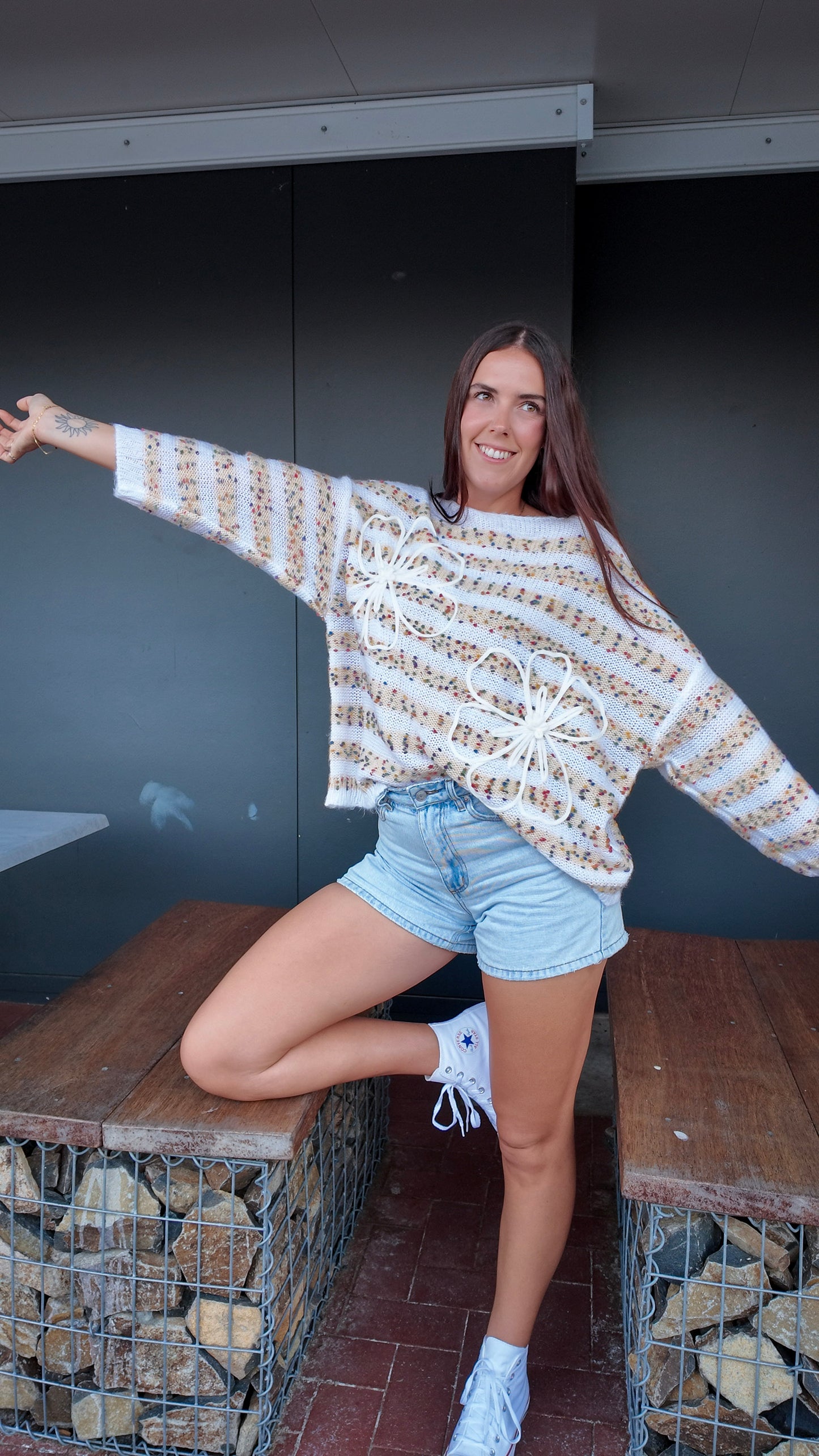 Confetti Bloom Sweater