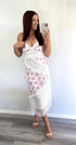 Gliss Coastal Muse Pink Dress - Gliss The Label - Summer Dress