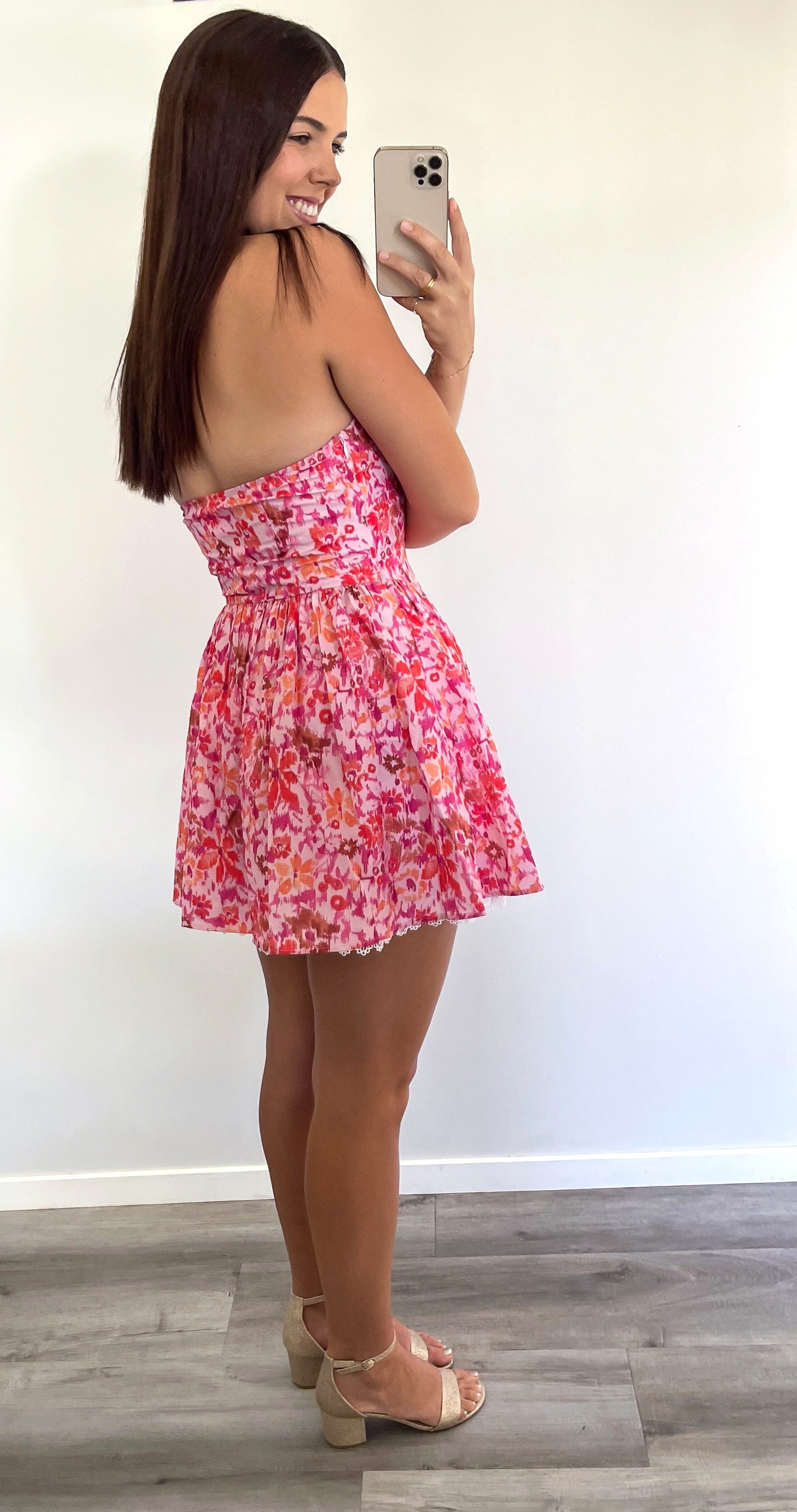 Sunburst Halter Dress - Gliss The Label - Summer Dress